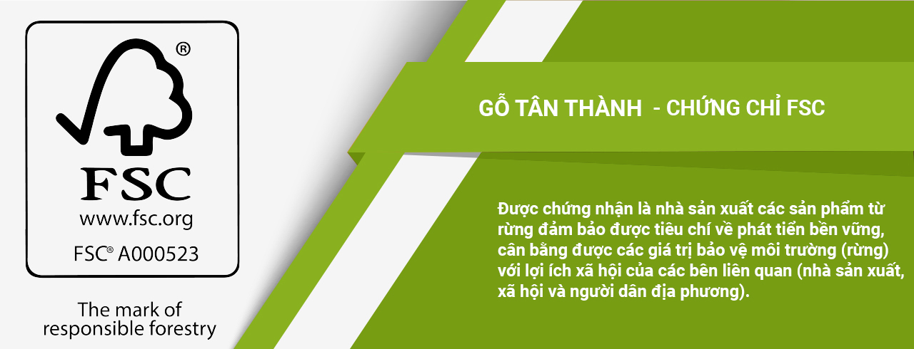 Chứng chỉ fsc - Gỗ Tân Thành